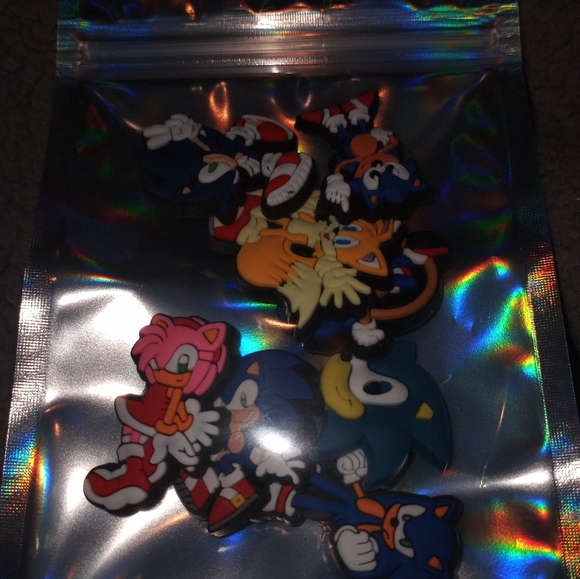 Random 12pc sonic the Hedgehog Croc Charms - Picture 6 of 6